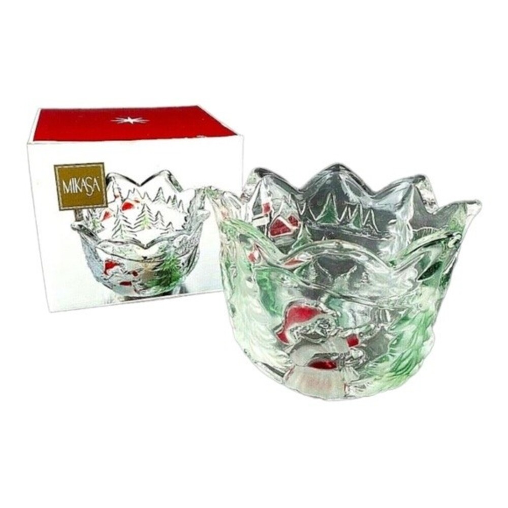 Mikasa Holiday Tealight Candle Holder